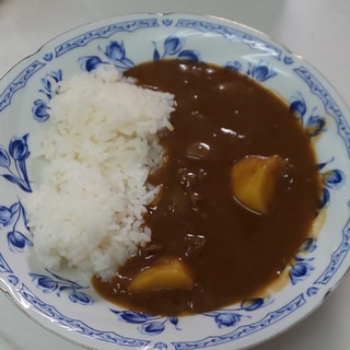 活力鍋(圧力鍋)でカレーライス(^ー^)